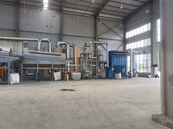 Máy tái chế pin lithium