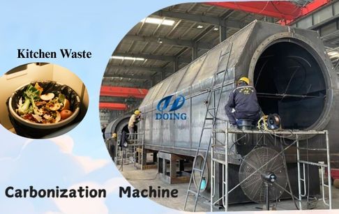 Chất thải nhà bếp như rau, trái cây, v.v. có thể được cacbon hóa không?