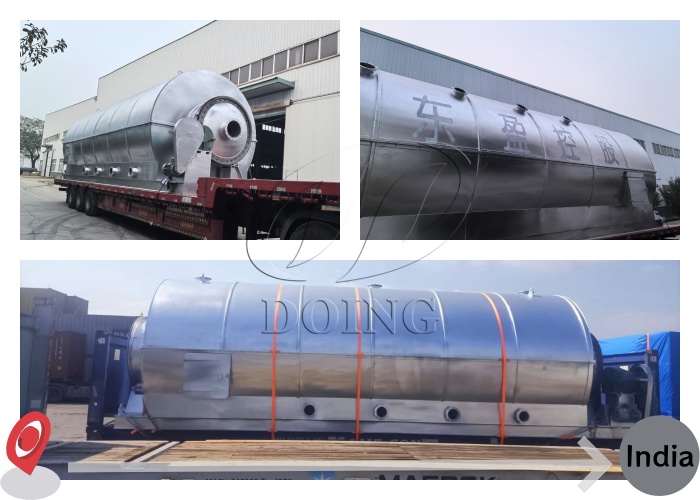nhà máy nhiệt phân nhựa thành nhiên liệu dầu