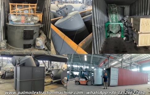 Thiết bị tinh chế dầu ăn đã được vận chuyển thành công đến Nigeria