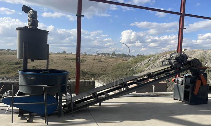 Dây chuyền tái chế nhiệt phân lốp xe thành dầu DOING