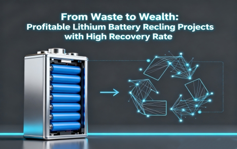 Từ Rác thải thành Tài sản: Các Dự án Tái chế Pin Lithium Lợi nhuận với Tỷ lệ Thu hồi Cao