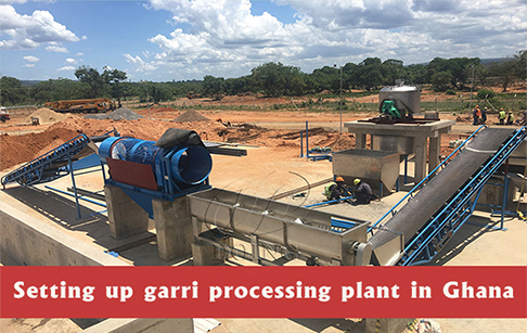 Giá thiết bị làm garri tại Ghana