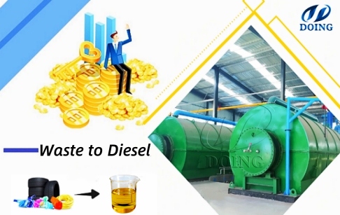 Khách hàng Mexico mua máy chưng cất nhiệt phân để tái chế lốp xe và nhựa bền vững