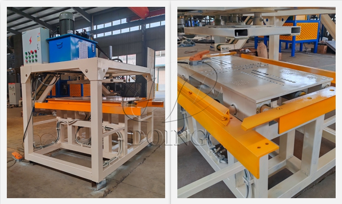 Máy tháo khung nhôm tấm pin quang điện
